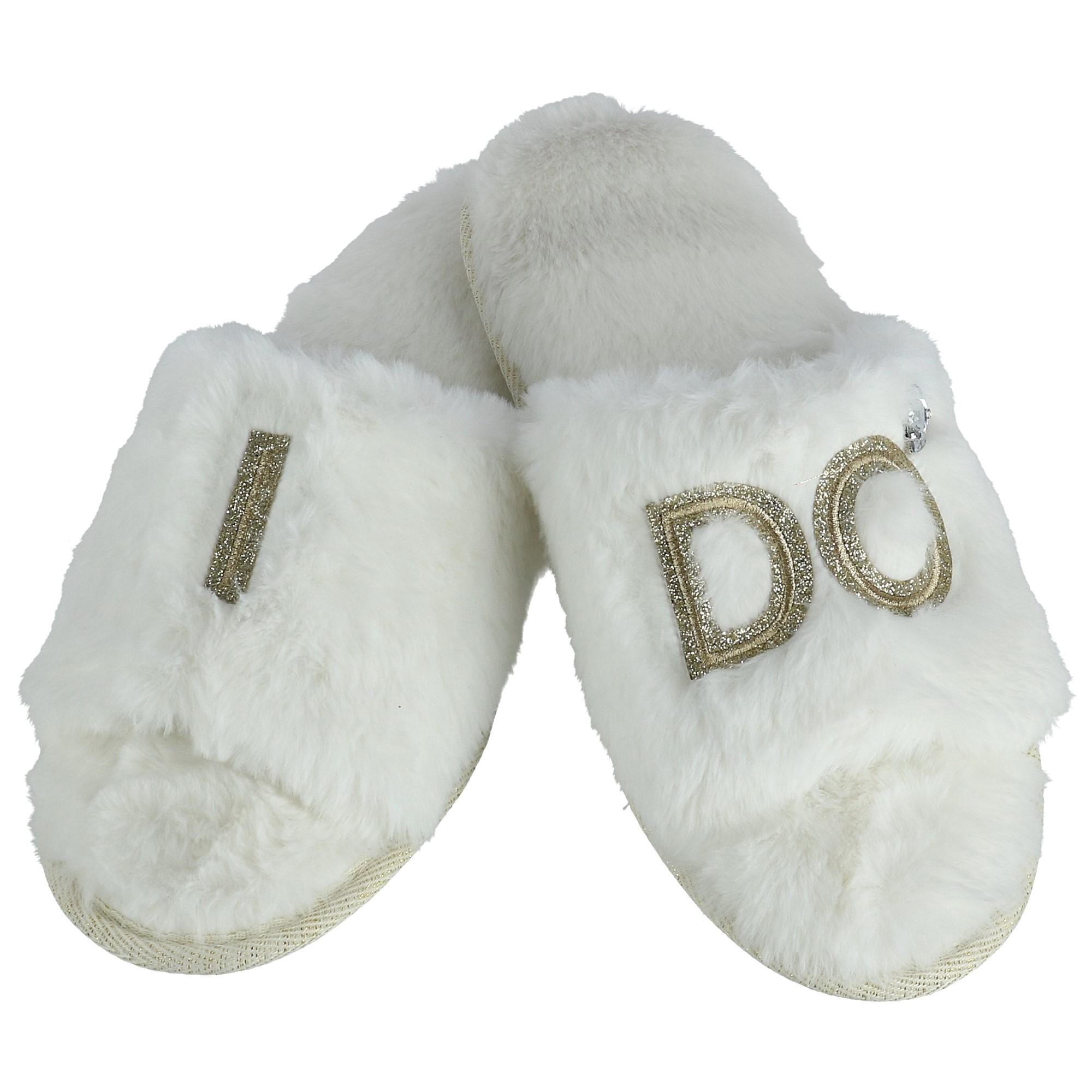 Bridal Slide Slippers | Walmart 