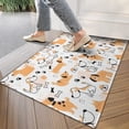 thumbnail image 4 of Cute Akita Dog Beagle Bulldog Rottweiler Dachshund Door Rugs,Washable Non Slip Door Mats Indoor,Decorative Door Mats,Entry Mat Indoor for Entrance,Bedroom,Kitchen,Bathroom,17"x30", 4 of 6