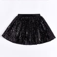 thumbnail image 2 of EnJoCho Toddler Girl Tutu Skirt Girls Skirt Sequin Pleated Skort Sparkly Min𝗂 Skirt for Girls Birthday Dance Music Concert Clothes, 2 of 4