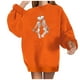 thumbnail image 1 of Camisas sexy de invierno para mujer Cuello redondo Manga larga Tops Impreso Sudadera regular Blusa Fridja fjkfkj938, 1 of 4