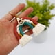 thumbnail image 1 of Weaving Rainbow Keychain Cute Keychains for Women Handmade Rainbow Macrame Tassel Key Chain Keychain Pendant Keyring heqiyong toy, 1 of 2