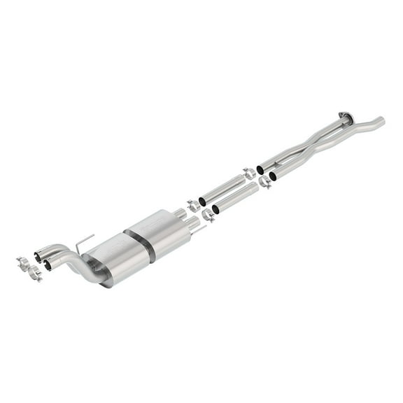 Borla B25-60637 2017 Ford Raptor Oval S-Type Unpolished Mid-Section Assembly