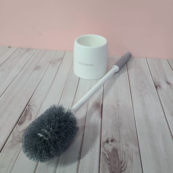 YENTRENU Toilet brushes – Long‑Handle, Extra‑Durable Bristles, Rust‑Resistant, Easy‑Clean Design – Ideal for All Toilet Types