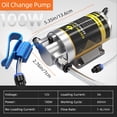 thumbnail image 3 of SYHXYSOO 12/24V 100W Electric Oil Change Extractor Pump, 3 of 9