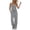 02-Dark Gray, variant on Womens Jumpsuits Summer Dressy Sleeveless Wide Leg Long Pants Rompers Casual Outfits with Pockets
