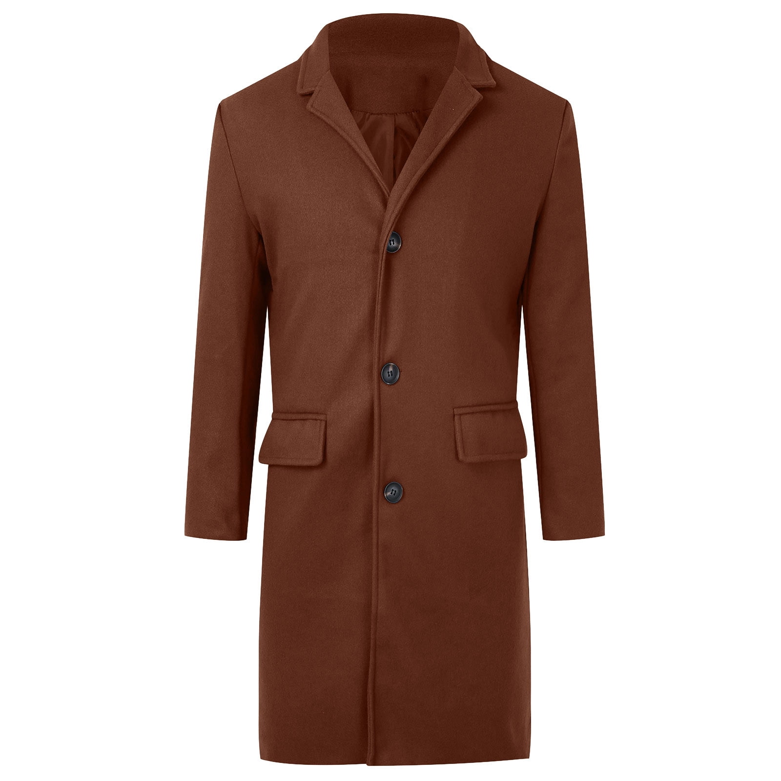 ジャケット・アウター CLANE UP NECK OVER COAT Navy Overcoat in Pure Wool | SUITSUPPLY US