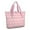 Pink Halloween Ghosts-1, variant on Tote Bag for Women - Pink Halloween Ghosts Shoulder Bag - Large Utility Work Duffle Bag with Zipper Handbag for Travel, Work, Sprots