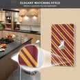 thumbnail image 5 of Yayeee Blank Wall Plate Cover 1-Gang 4.5"x2.7" Home Unused Decorative Outlet, Red Stripes Pattern, 5 of 7