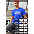thumbnail image 5 of ShirtBANC Mens California State Bear Shirt Aztec Calendar Design Unique Tee, 5 of 5