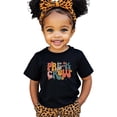 thumbnail image 3 of Pre-K Crew Shirt for Girls Colorful Retro First Day of School Tee for Kids Black Shirt 5-6, 3 of 5