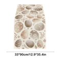 thumbnail image 3 of TOPRenddon Easter Tablecloth, Happy Easter Table Cloth for Rectangle Tables 35 x 13in, Bunny Eggs Washable Polyester Vintage Table Cover for Picnic Party Outdoor Dinner Dining Room, 3 of 6