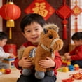 thumbnail image 4 of Horse Toy Soft Stuffed Animal Interactive Companion For Kids Birthday Home, 4 of 7