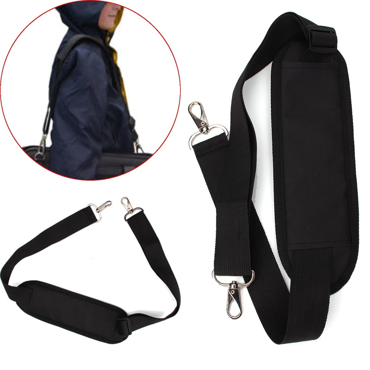 Adjustable Padded Shoulder Strap for Laptop Computer Camera Bag