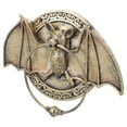 thumbnail image 3 of MOVTOTOP 1Pack Security Door Knocker in Dark Brown for Front Door Handles, 3 of 7