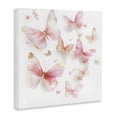 thumbnail image 2 of Stupell Industries Bohemian Pink & Gold Butterfly Rabble Canvas Art, 17 x 17, by Creative Studio, 2 of 8