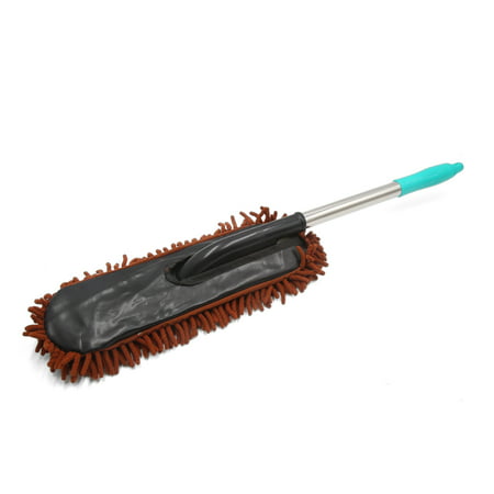 Coffee Color Microfiber Chenille Multi-use Dust Cleaning Brush Mop for Car