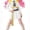 White-Uniform Suit, variant on Guvpev Halloween Cosplay Costume for G'irl's, Popular Singer Idol Group Stage Performance Outfit with Uniform and Shorts, Pop Star Role Play Costumes for Halloween Dress Up Party, Festival & Carnival