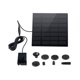 thumbnail image 4 of Kit de bomba de agua solar, bomba de fuente de agua con energía solar con 8 boquillas, fuente de agua para exteriores para baño de pájaros, estanques, jardín y pecera, 4 of 4