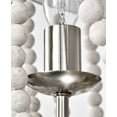 thumbnail image 4 of Warehouse of Tiffany Dawid 14 inch Bohemian Antique White Flush Mount Ceiling Lighted, 4 of 6