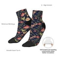 thumbnail image 6 of Pofeuu Flower Print 30cm Socks, Adult Running Hiking Socks for Youth and Adult, 6 of 7