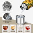 thumbnail image 3 of 20 Oz Sunflower Coffee Tumbler Double Wall Insulated Stainless Steel Water Bottle | Metal Reusable Thermoses Flask with Cup Cap | Leak & Sweat Proof with Anti-Dust Lid, 3 of 7