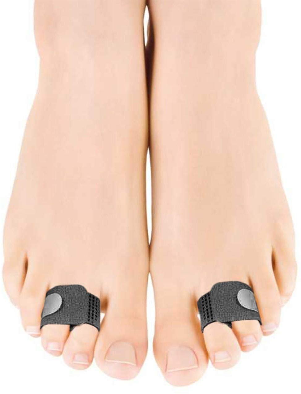 Toe Straightener Brace Splint Wrap for Hammer Toes, Overlapping Toes and Broken Toe Splint to Toe Straightener Brace Splint Wrap for Hammer Toes, Overlapping Toes and Broken Toe Splint to