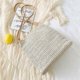 thumbnail image 2 of Straw Weaving Bucket Bag Single Shoulder Casual Beach Handbag for Women Ladies Girls, 2 of 4