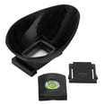 thumbnail image 2 of 18mm Eyepiece Eyecup, Optical Viewfinder Protection Lightweight Wear resistance Rubber Eyepiece Eyecup  For  Camera For 760D Camera, 2 of 8