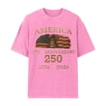 thumbnail image 2 of America 250th Anniversary Shirt Men Patriotic Liberty Bell Graphic T Shirt Casual Short Sleeve USA 250 Merchandise Tee, 2 of 5