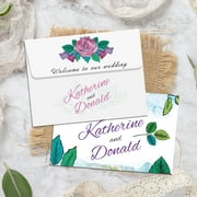 WOW BAGS White Invitation Envelopes 4 3/8 x 5 3/4, 150 Ct, A2 Self-Seal Paper Envelopes for Wedding, Greeting Cards, 4x5 inch