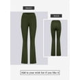 thumbnail image 7 of STARVNC Women V Cross Waist Tummy Control With Pockets Flare Yoga Pants, 7 of 7