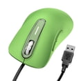 thumbnail image 6 of Wired Mouse, USB-A Wired , 1400 DPI Optical Tracking, 5 Buttons,Ergonomic Cord Mouse for PC/Mac/Laptop-Light Green, 6 of 8