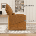 thumbnail image 6 of YODOLLA Power Recliner Chair for Adults, Modern Electric Reclining Sofa Chair with Lumbar Support for Living Room, Brown, 6 of 13