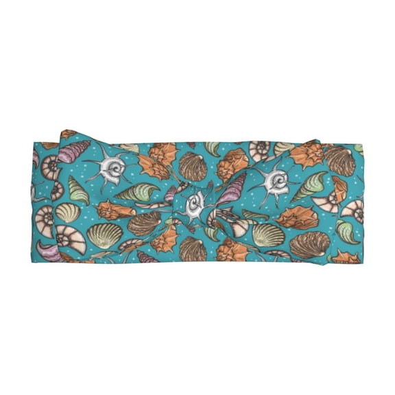 Balery Cute Conch Pattern Baby Headbands Hairbands Hair Bow Elastics for Baby Girls Newborn Infant Toddlers Kids