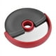 thumbnail image 1 of Cortador de pizza Disc Easy-Clean con rueda compacta, hoja de acero inoxidable, gris/rojo, 1 of 5
