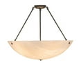 thumbnail image 7 of Meyda Tiffany 260411 Cypola 5 Light 27" Wide Semi-Flush Bowl Ceiling Fixture - Bronze, 7 of 7