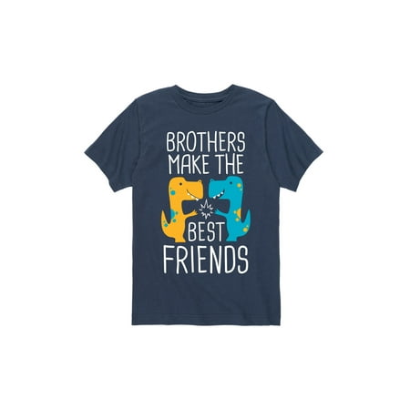 Brothers Make The Best Friends - Youth Short Sleeve (Miss U Message For Best Friend)