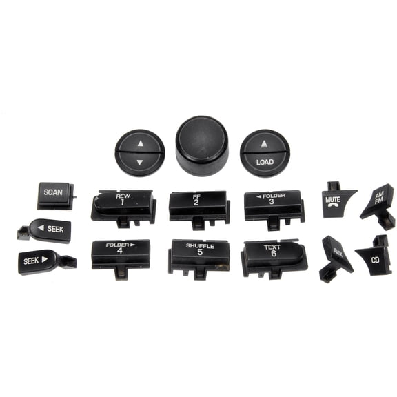 Dorman 76823 Radio Buttons Assembly for Specific Ford Models