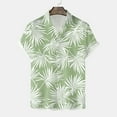thumbnail image 5 of Mens Hawaiian Shirt Short Sleeve Button Down Shirts Tropical Floral Summer Beach Shirts,S-3XL, 5 of 7