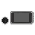 thumbnail image 1 of [Gris] [N9S-B] Cámara nocturna oculta 3 97 pulgadas y espejo puerta con video Fabricante batería litio Venta directa Visual Ojo gato Batería litio electrónica incorporada 1400 MAH (Gris), 1 of 8