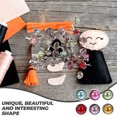 thumbnail image 3 of IFANLANDOR 100pcs Paper Fasteners Brads Alloy Assorted Color For File Organization Art Supplies Production, 3 of 8