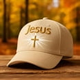 thumbnail image 4 of Baseball Cap for Men with Embroidered Design and UPF Sun Protection, Unisex Washed Cotton Hat for Outdoor Activities, 4 of 6