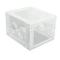 thumbnail image 2 of Small Betta Aquarium, Dropproof Explosionproof Miniature Fish Tank Exquisite Portable Easy To Change Water Simple Transparent  for Shrimp for  Highly Transparent,Ordinary, 2 of 5