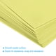 thumbnail image 4 of Uxcell 50 Hojas de Papel de Copia de Color para Impresión de Oficina, Formularios de Invitación, Proyectos de Arte, Amarillo Claro, 8.27 x 5.83 pulgadas, 4 of 7