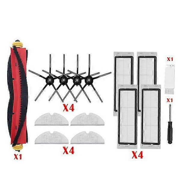 For Roborock S5 Max S6 MAXV Accessories Main Brush Mop Rag HEPA Filter Replacement Xiaomi Robot S6 Pure S50 Vacuum Cleaner Parts