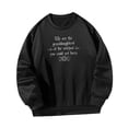 thumbnail image 2 of Sudadera de mujer con cuello redondo para uso diario M, 2 of 9