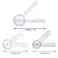 thumbnail image 4 of Round head measuring ruler Math Tool Manipulative Protractor Ruler, 4 of 8