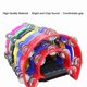 thumbnail image 2 of Handheld Tambourine Double Row Handbell Ergonomic Handle Grip Tambourine for KTV Party, 2 of 5