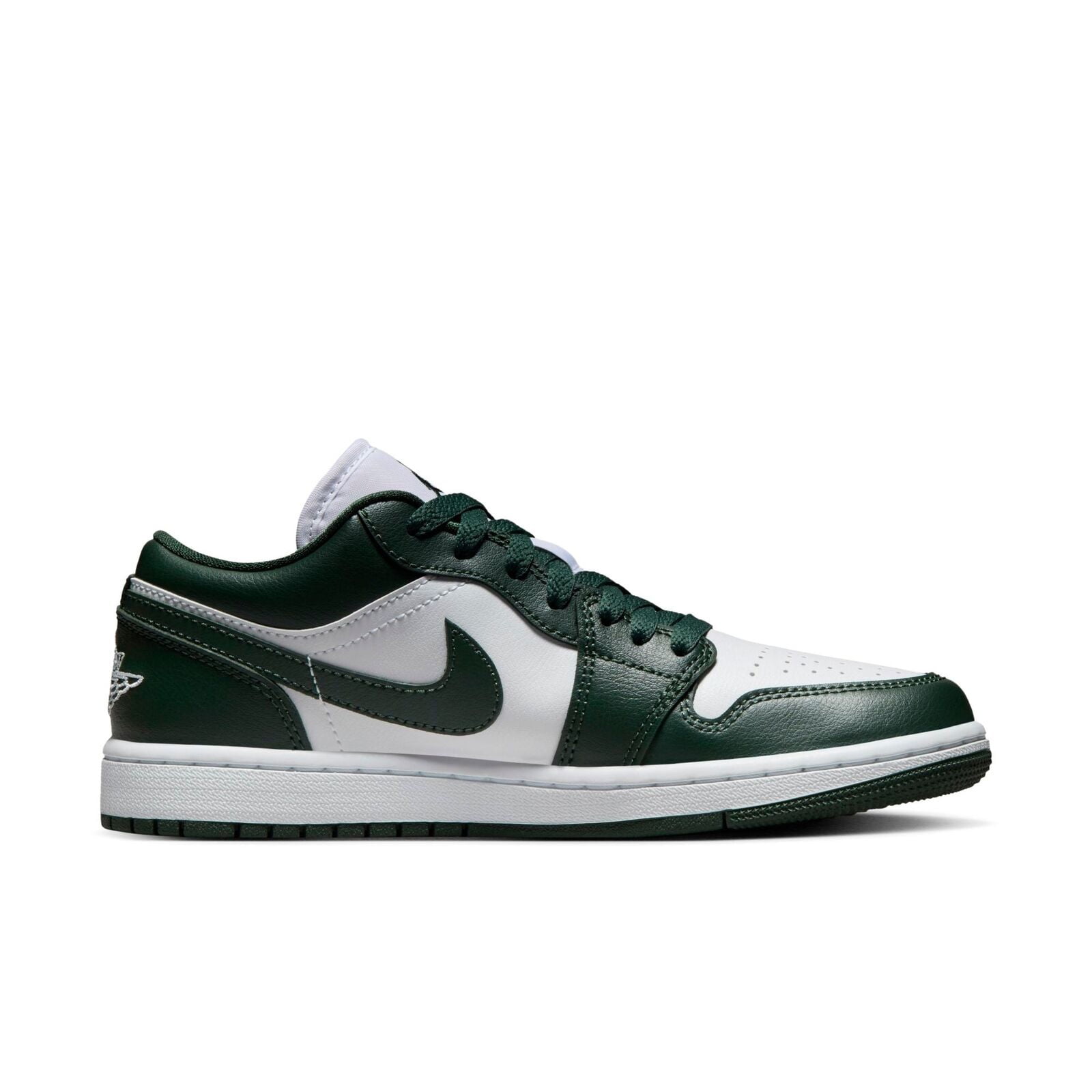 Women's Jordan 1 Low White/Galactic Jade (DC0774 113) - 5