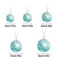 thumbnail image 3 of 37-Pack Pearl Finish Christmas Ornament Set - Elegant Pearlescent Shatterproof Decor for Xmas Tree, Gifting & Holiday Home Decoration (Premium Gift Box Included) Green, 3 of 3